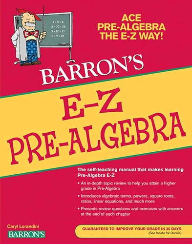 E-Z Pre-Algebra (Barron's Easy Way)