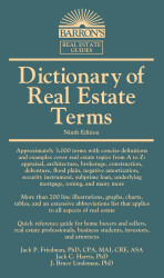 Dictionary of Real Estate Terms (Barron's Business Dictionaries)