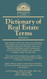 Dictionary of Real Estate Terms (Barron's Business Dictionaries)