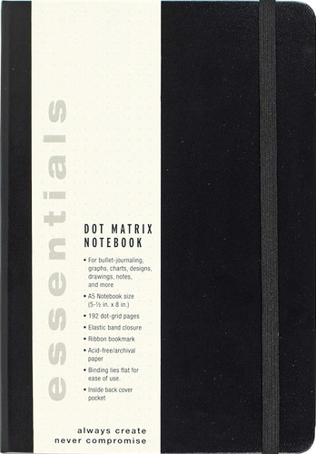Essentials Dot Matrix Notebook A5 size