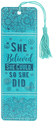 She Believed She Could Artisan Bookmark