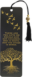 Roots & Wings Beaded Bookmark