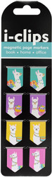 Llamas i-clips Magnetic Page Markers