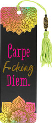 Carpe F*cking Diem Beaded Bookmark