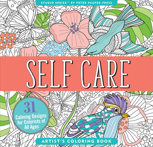 Self Care Coloring Book (31 stress-relieving designs)