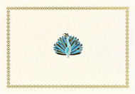 Peacock Note Cards (14 cards 15 self-sealing envelopes)