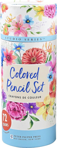 Studio Series Colored Pencil Tube Set (72-colors)