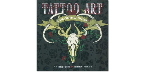 Tattoo Art Coloring Book