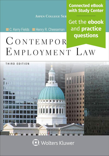 Contemporary Employment Law (Aspen College)