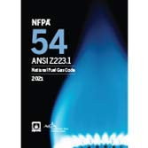 NFPA 54/ANSI Z223.1 National Fuel Gas Code 2021
