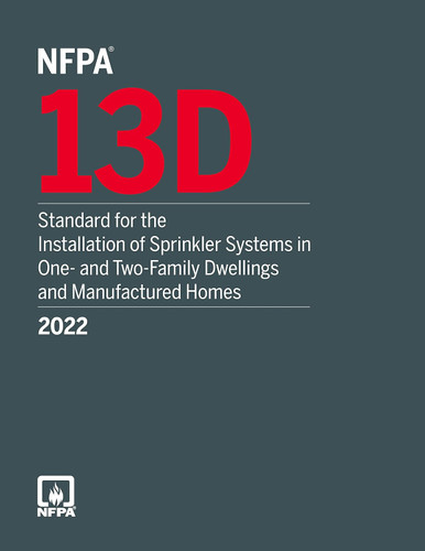 NFPA 13D Standard for the Installation of Sprinkler Systems in One-