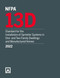 NFPA 13D Standard for the Installation of Sprinkler Systems in One-