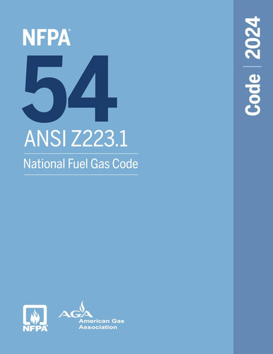 NFPA 54/ANSI Z223.1 National Fuel Gas Code 2024 Edition