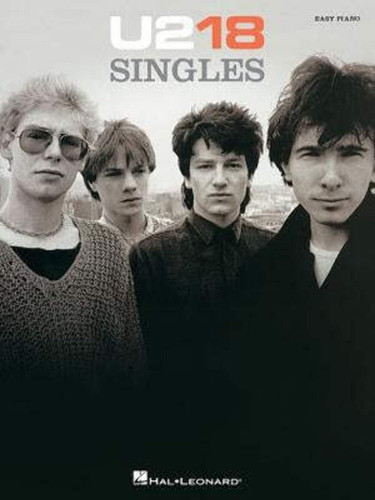 U2-18 Singles Easy Piano Folio