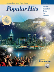 Alfred's Basic Adult Piano Course Popular Hits Bk 1