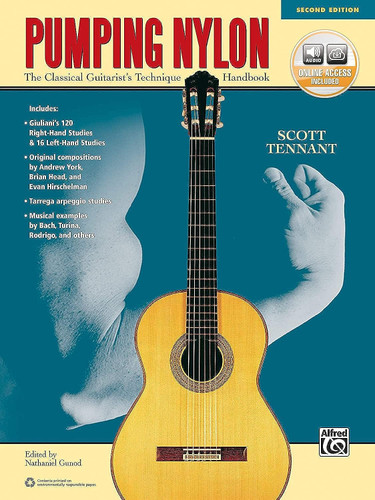 Pumping Nylon: The Classical Guitarist's Technique Handbook Book &