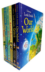 Usborne Look Inside Our world 6 Books Collection Pack Set