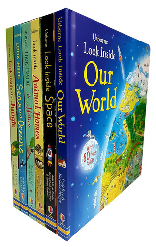 Usborne Look Inside Our world 6 Books Collection Pack Set