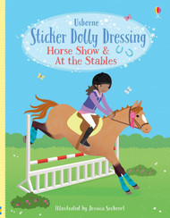 Sticker Dolly Dressing Horse Show Stable