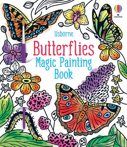 Magic Painting Butterflies (Magic Painting Books)