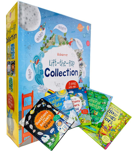 Usborne Lift-the-Flap Collection 5 Books Set by Katie Daynes