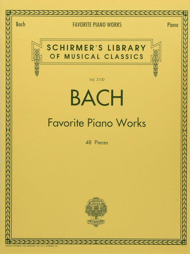 Bach Favorite Piano Works