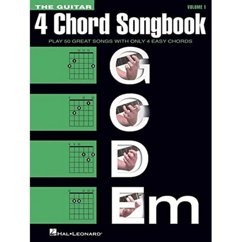 The Guitar 4-Chord Songbook G-C-D-Em: Melody/Lyrics/Chords