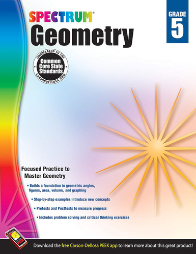 Spectrum - Geometry Workbook Grade 5