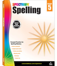 Spectrum 5th Grade Spelling Workbooks Ages 10 to 11 Spelling Grade 5