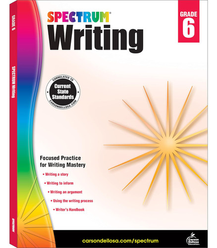 Spectrum 6th Grade Writing Workbooks Ages 11 to 12 6th Grade Writing