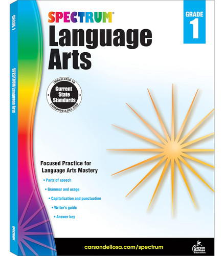 Spectrum Language Arts Grade 1 Ages 6 to 7 Grade 1 Language Arts