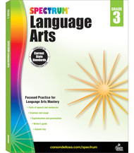 Spectrum Language Arts Grade 3 Grammar Workbook Writing Practice