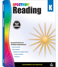 Spectrum Reading Comprehension Kindergarten Workbook Ages 5 to 6