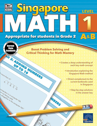 Singapore Math 2nd Grade Math Workbook Edition Subtraction