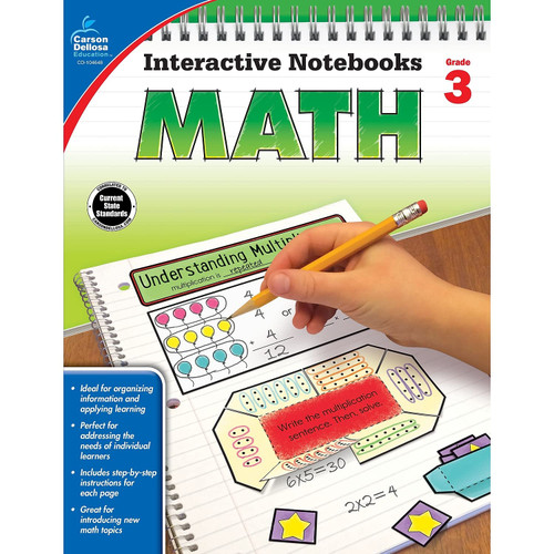 Carson Dellosa Math Grade 3 Resource Book