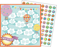 Carson Dellosa Up and Away Mini Incentive Charts