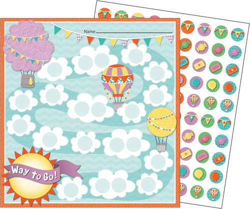 Carson Dellosa Up and Away Mini Incentive Charts