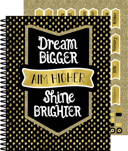 Carson Dellosa Sparkle and Shine Academic Teacher Planner Undated