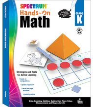Spectrum Kindergarten Hands-On Math Workbook Ages 5 to 6 Hands-On