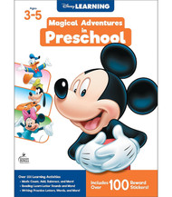 Disney Learning Magical Adventures in Preschool Workbook PreK Math