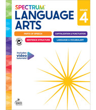 Spectrum Language Arts 4th Grade Workbook 4th Grade Books Covering