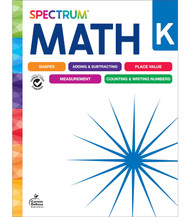 Spectrum Math Kindergarten Workbooks for Kids Ages 5 to 6