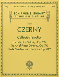 Czerny: Collected Studies - Op. 299 Op. 740 Op. 849: Schirmer Library