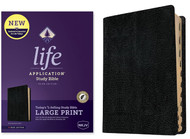 Life Application Study Bible Large Print (Bonded Leather NKJV)