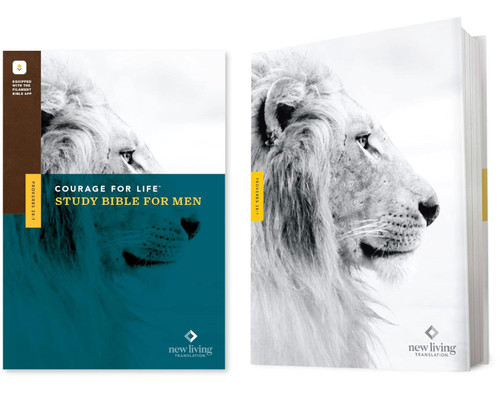 NLT Courage For Life Study Bible for Men