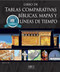 Libro de tablas comparativas biblicas mapas y lineas de tiempo
