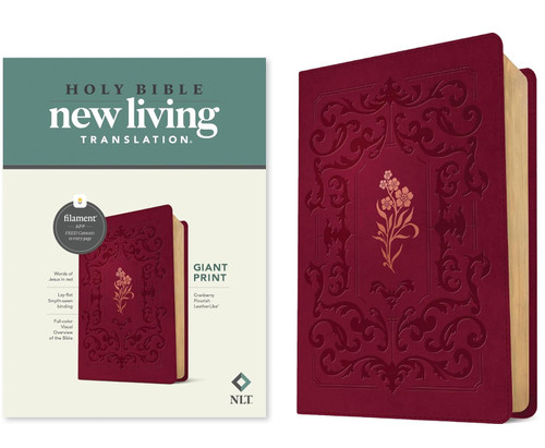 NLT Giant Print Bible Filament-Enabled Edition
