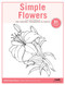 Simple Flowers Line Art Patterns for Carving Pyrography & Crafts