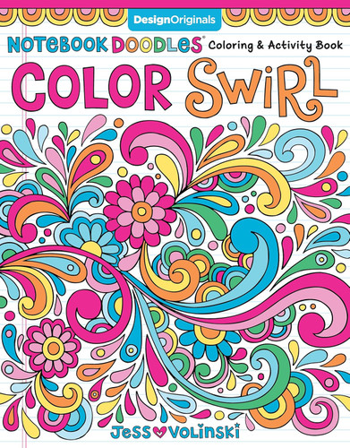 Notebook Doodles Color Swirl: Coloring & Activity Book
