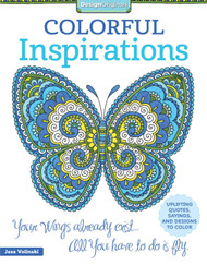 Colorful Inspirations: Uplifting Quotes Sayings and Designs to Color